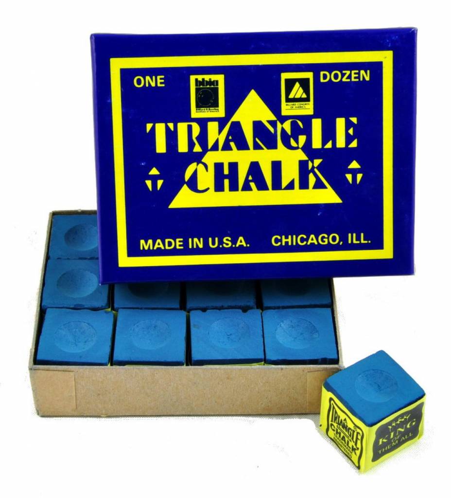 Krijt Triangle Blauw