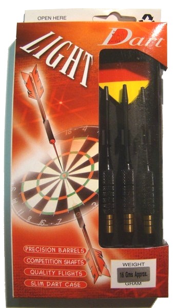 Darts ARROW/LIGHT Zwart