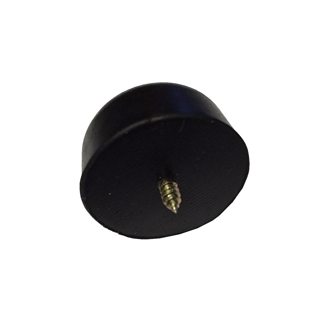 Buffer with screwhole