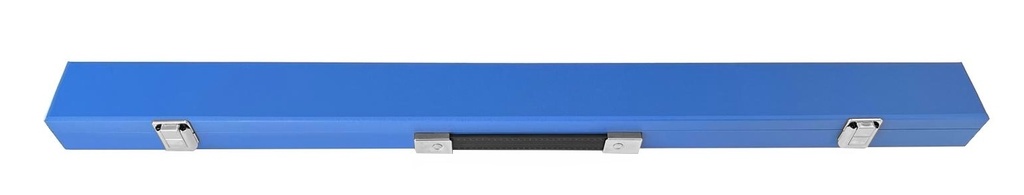 Hard Cue Case 2-sect. blue