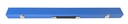 Hard Cue Case 2-sect. blue