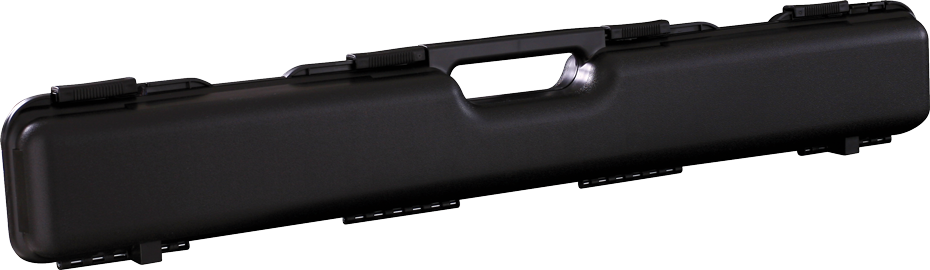 Hard Cue Case 3-section PVC rigid Longoni Black without Logo