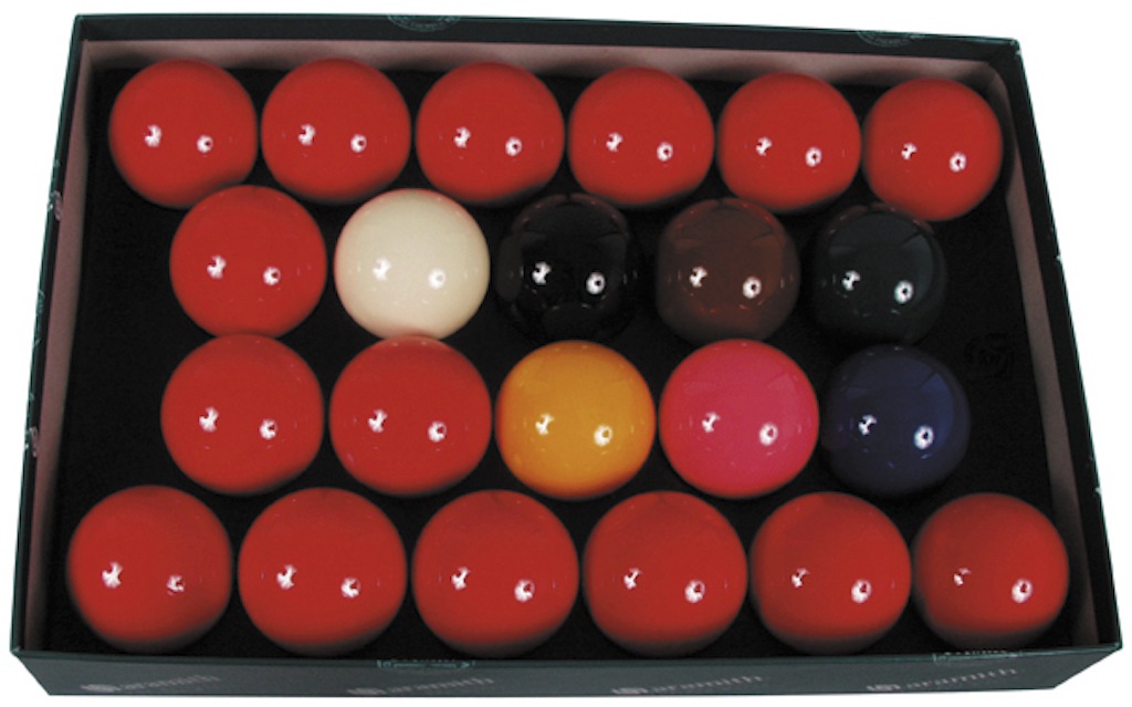 Snookerballenset - 52,4mm Aramith