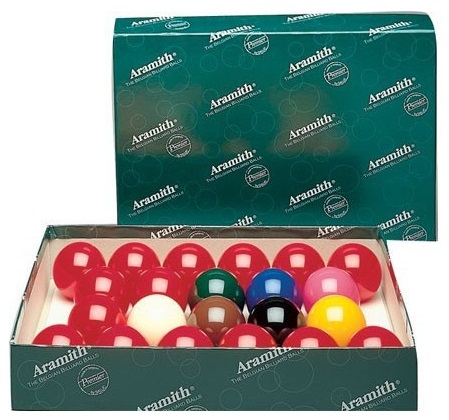 Snookerballen 22st. 57,2 mm