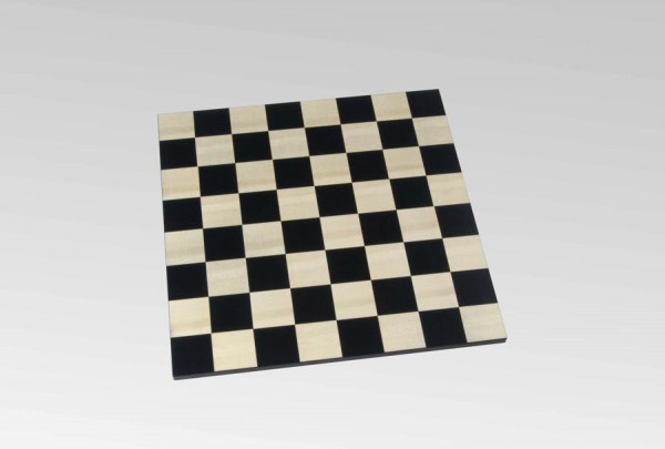 Chess Board Black/WhiteYellow 50mm Impr