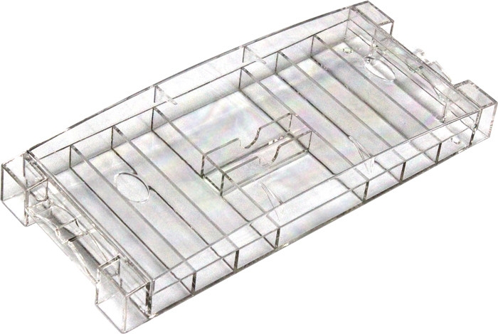 Ficheslade Acryl voor 300 Chips in 2 Lagen