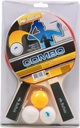 Table Tennis Buffalo Racket Set 2 Players + Balls