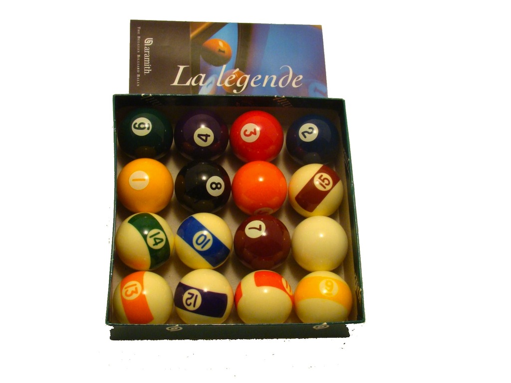 Jeu de Billes Pool 38mm Aramith