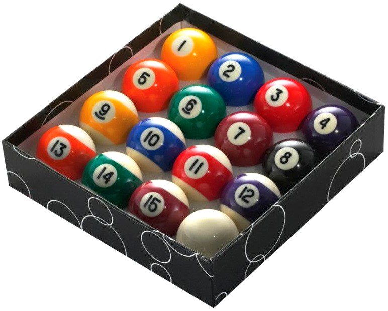 Jeu de billes Pool 57,2mm Standard