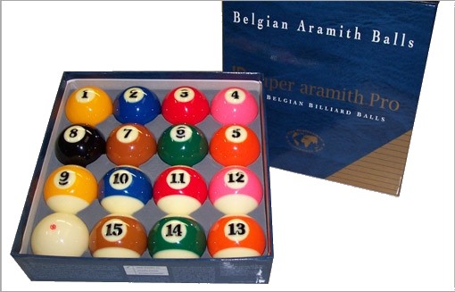 Jeu de billes Pool 57,2mm TV Pro-Cup