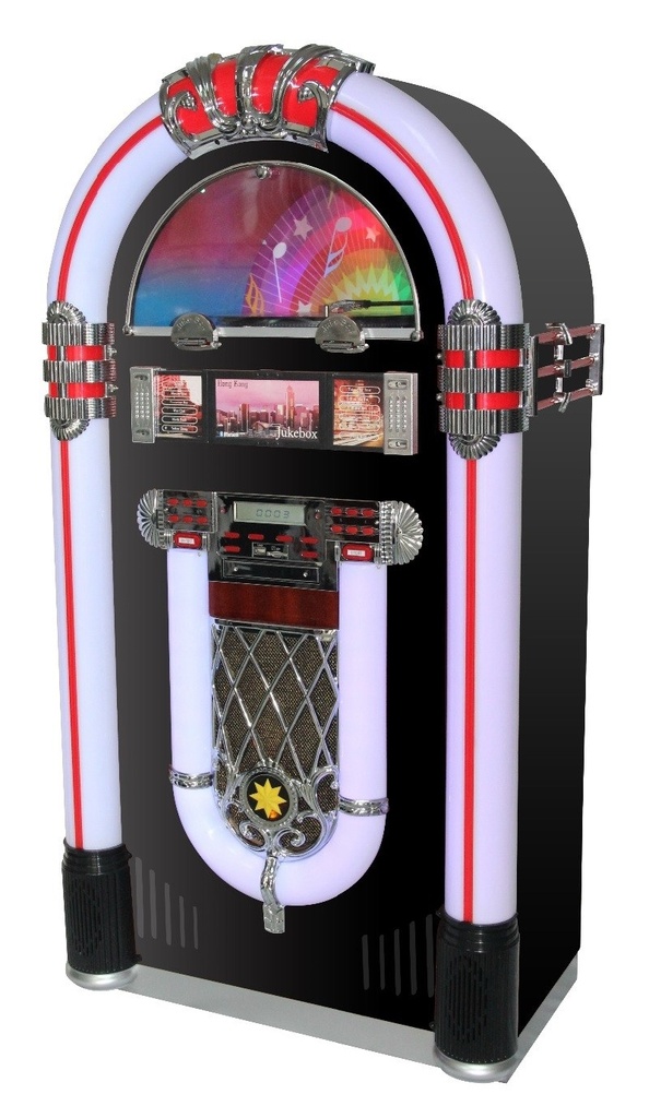Retro Jukebox Good Time   -   ENKEL VOOR AFHALING   -  GEEN VERZENDING MOGELIJK