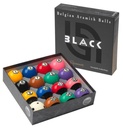 Ballenset Pool 57,2mm Aramith Tournament Black Duramith
