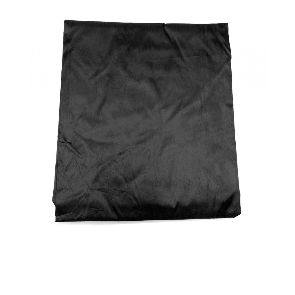 Afdekzeil Zwart Nylon met Elastiek 8ft