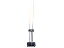 Cue Rack Square for 4 cues - black