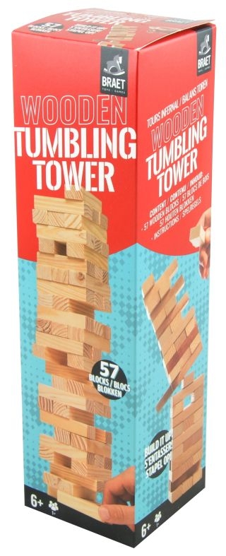 Wooden Tumbling Tower