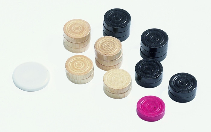 Carrom vingerbiljart set pions