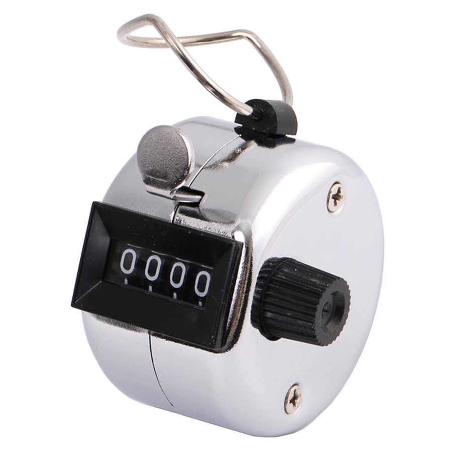 Hand Tally Counter Chrome