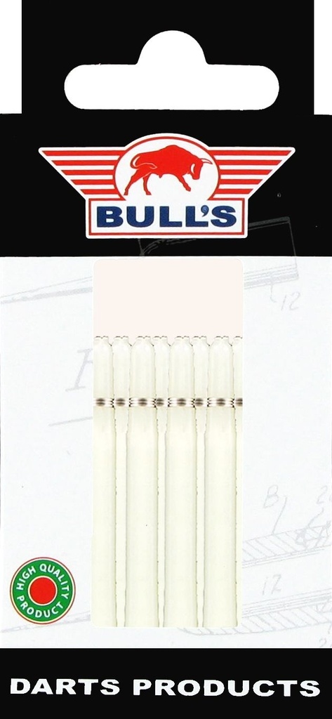 Shaft Nylon Bull's In Between- Wit