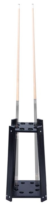 Cue Rack Square for 8 cues - black