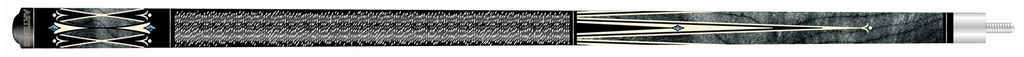 Pool cue Artemis model 2. Grey - white/black