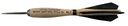 Fléchettes Belges en bois Widdy No.1 Official Tournament Darts noir