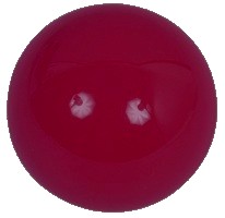 Bal Aramith Golf 61,5mm donkerrood