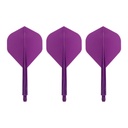 Condor Neon flight + shaft Paars No.2