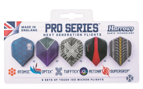 Dart Flight Harrows Pro's Series - 5 sets