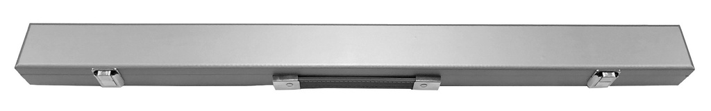 Hard Cue Case 2-sect. grey