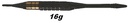 Darts ARROW/LIGHT Zwart
