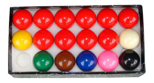 Snookerballen 17st - 35mm Aramith