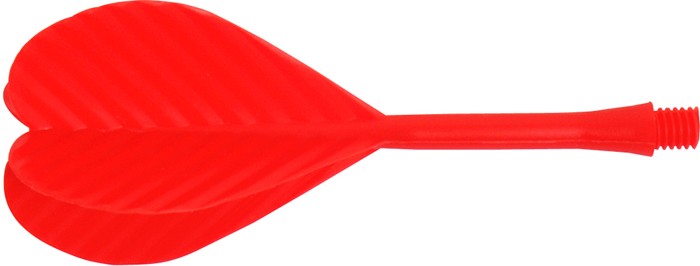 Ailette+Tige Plastic Softtip 2BA