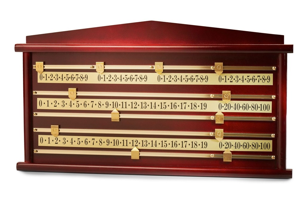 Puntenbord Snooker Groot 4 spelers