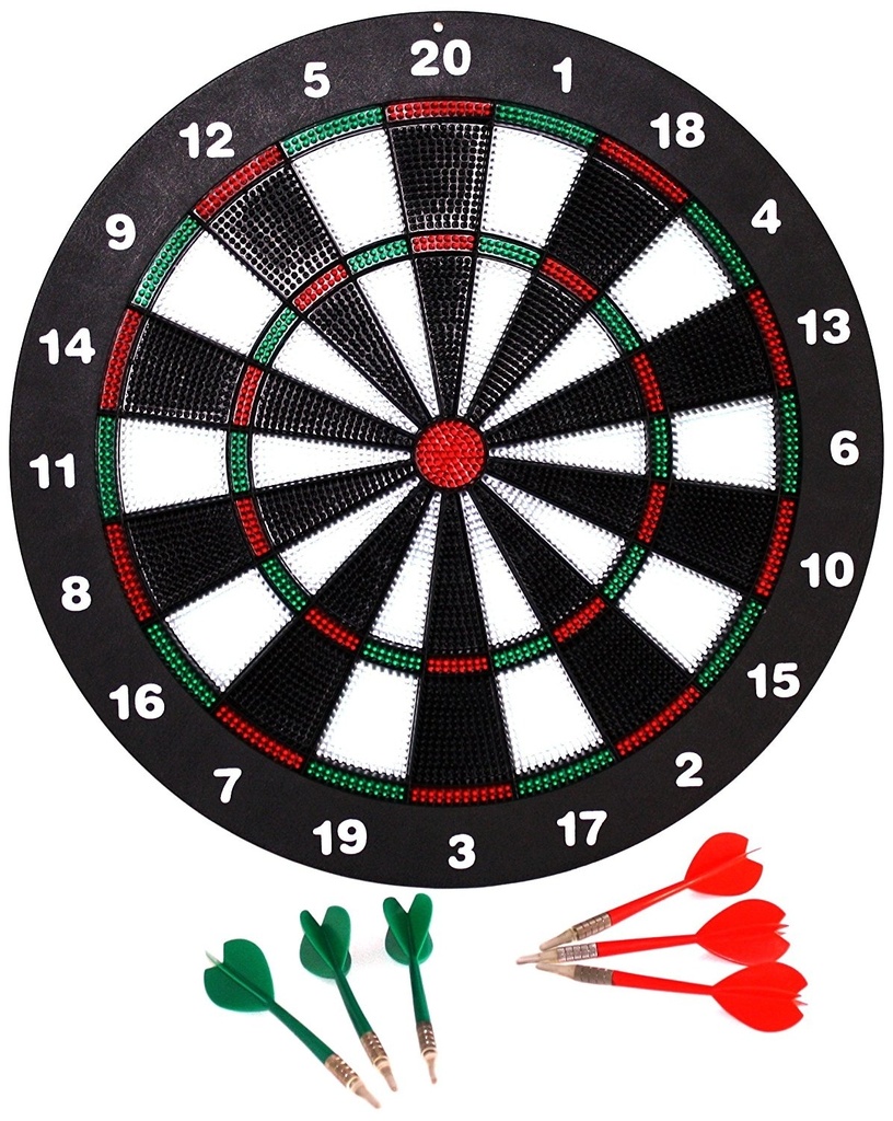 Cible Darts pour Enfants avec Fléchettes