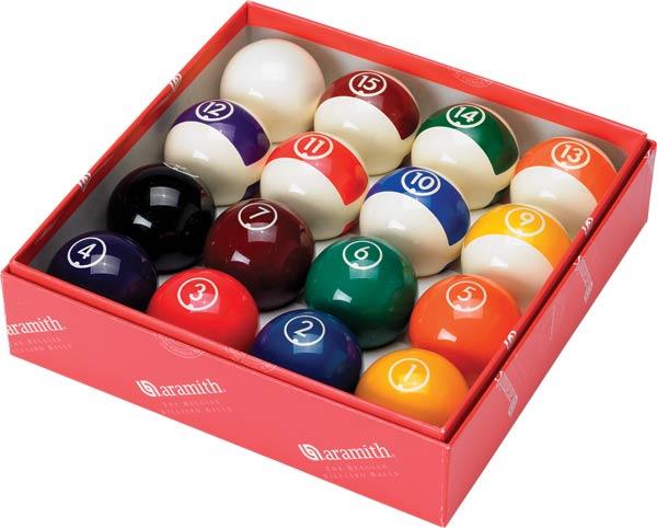 Ballenset Pool 57,2mm Aramith Continental