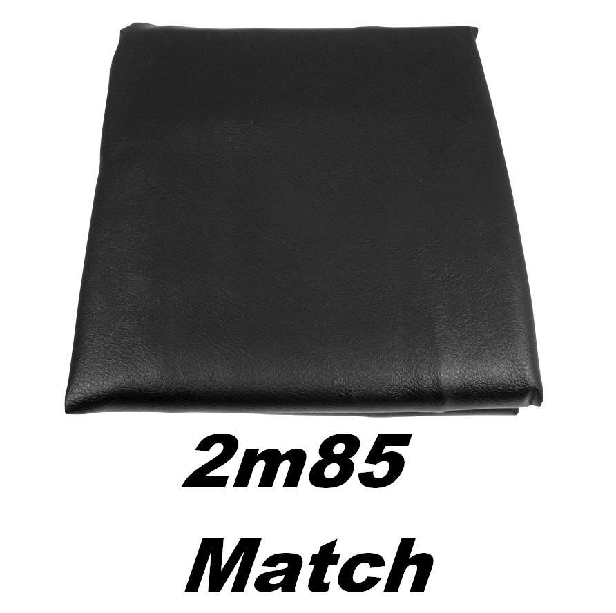 Afdekzeil Zwart dik/ruglaag 2m85 Match