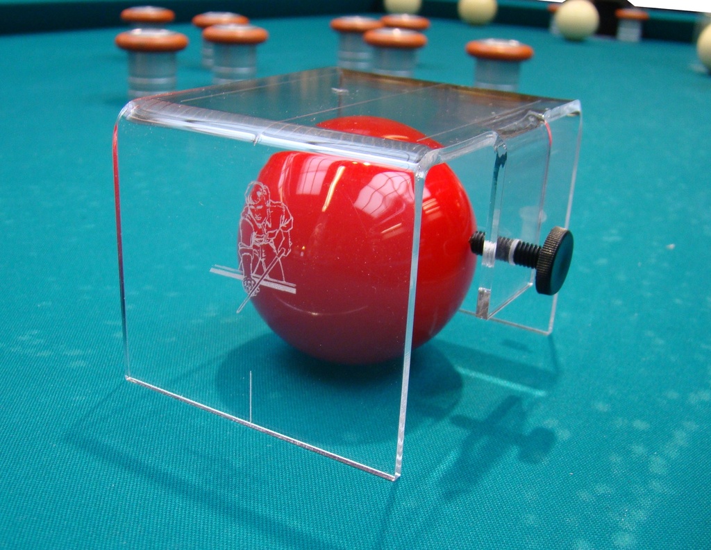 Meettoestel lijnen plexi 10cm met schroef