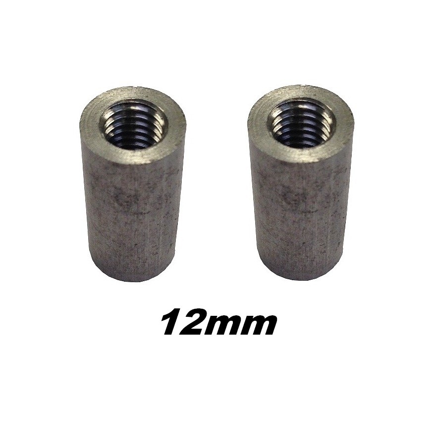 Beentje aluminium voor schroefpomerans 12mm