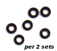 Dart Shaft Rubber Ringetjes/6