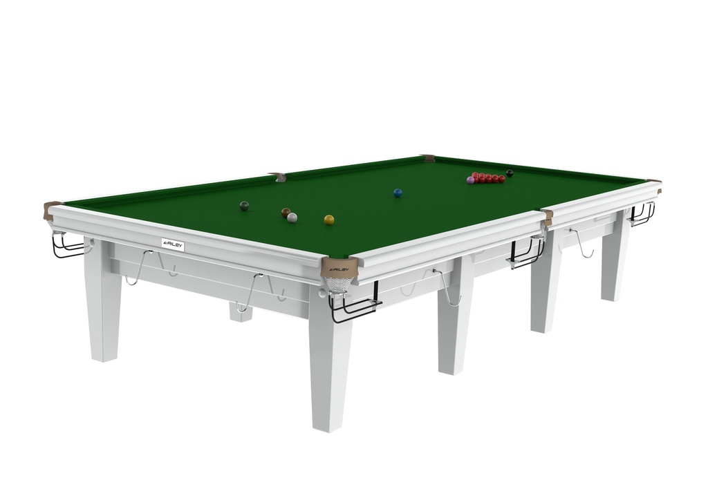 Snooker 12ft Riley Grand - Gloss White