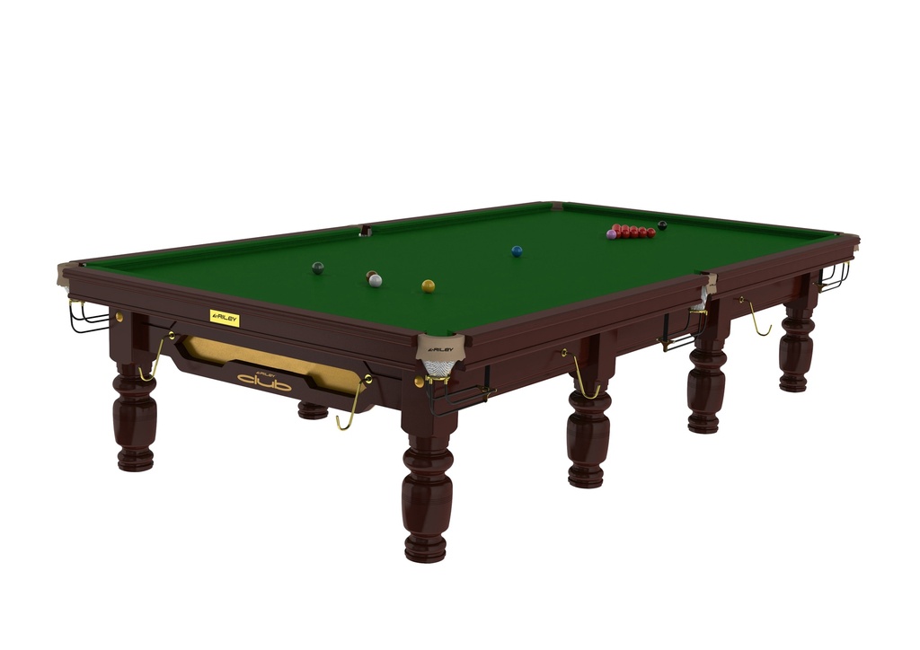 Snooker 12ft Riley Club - Mahogany Steelblock