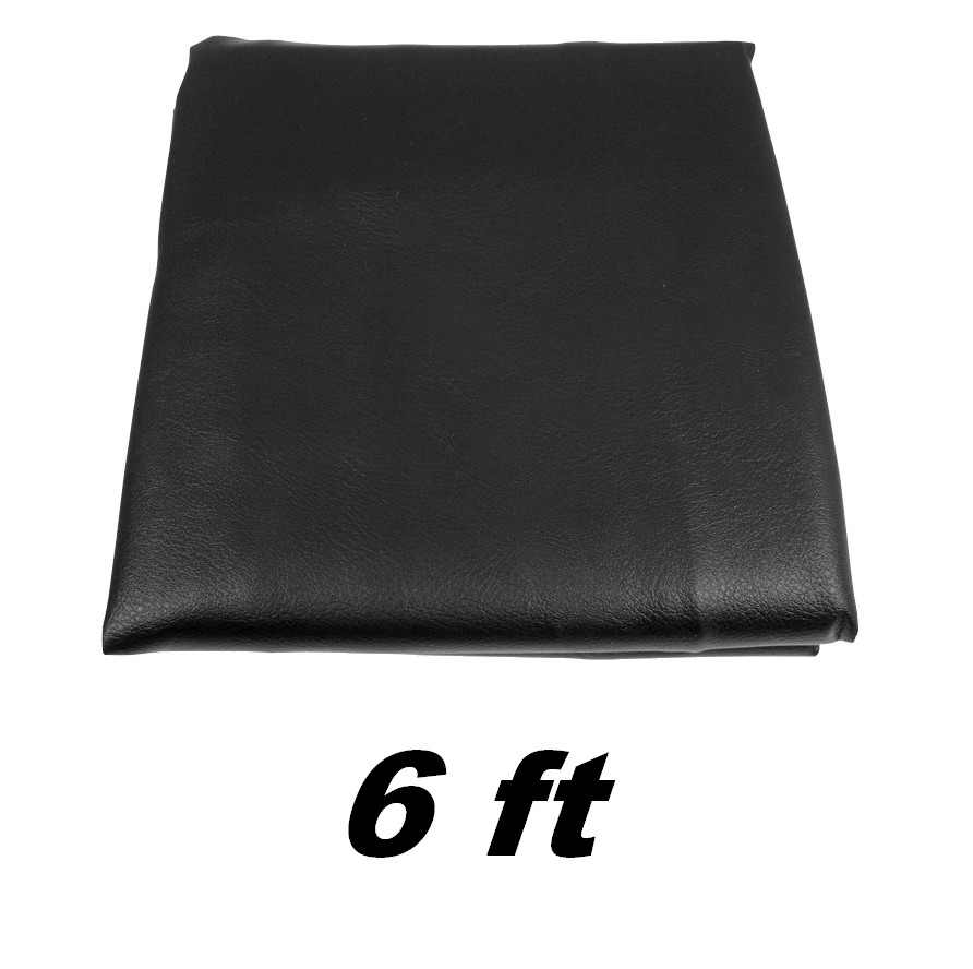 Dustcover Black Heavy Luxe 6ft or Bumper pool