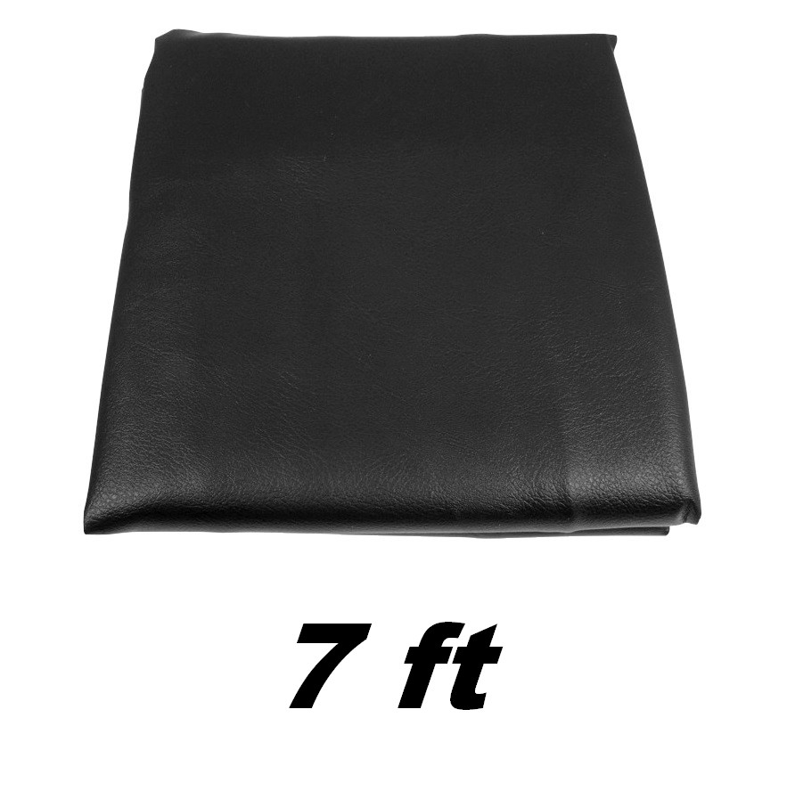 Toile cirée Noir Epais/toile 7ft