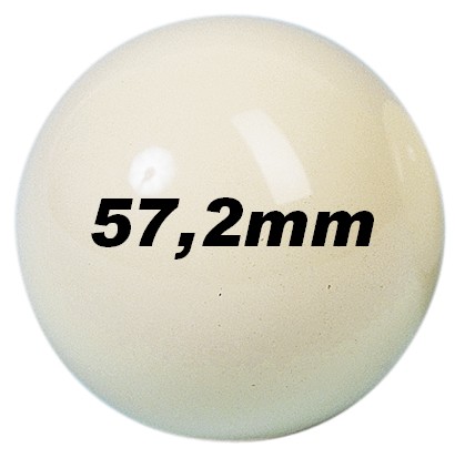 Billes en vrac 57,2mm blanc