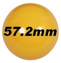 Bal - los 57.2 mm geel