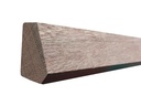 Houten Basislat voor Driekant rubbers