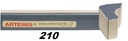 Bande caoutchouc Artemis 210 cm