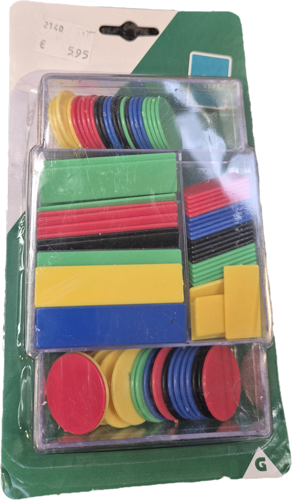 Jetons - set 100 (10-50-10