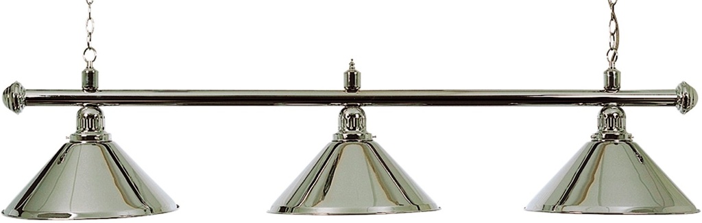 Lichtscherm 3-Kap Chroom