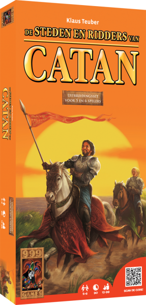 Catan Uitbreiding 5/6 spelers: Steden & Ridders